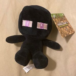 Mini Minecraft endermen plush toy